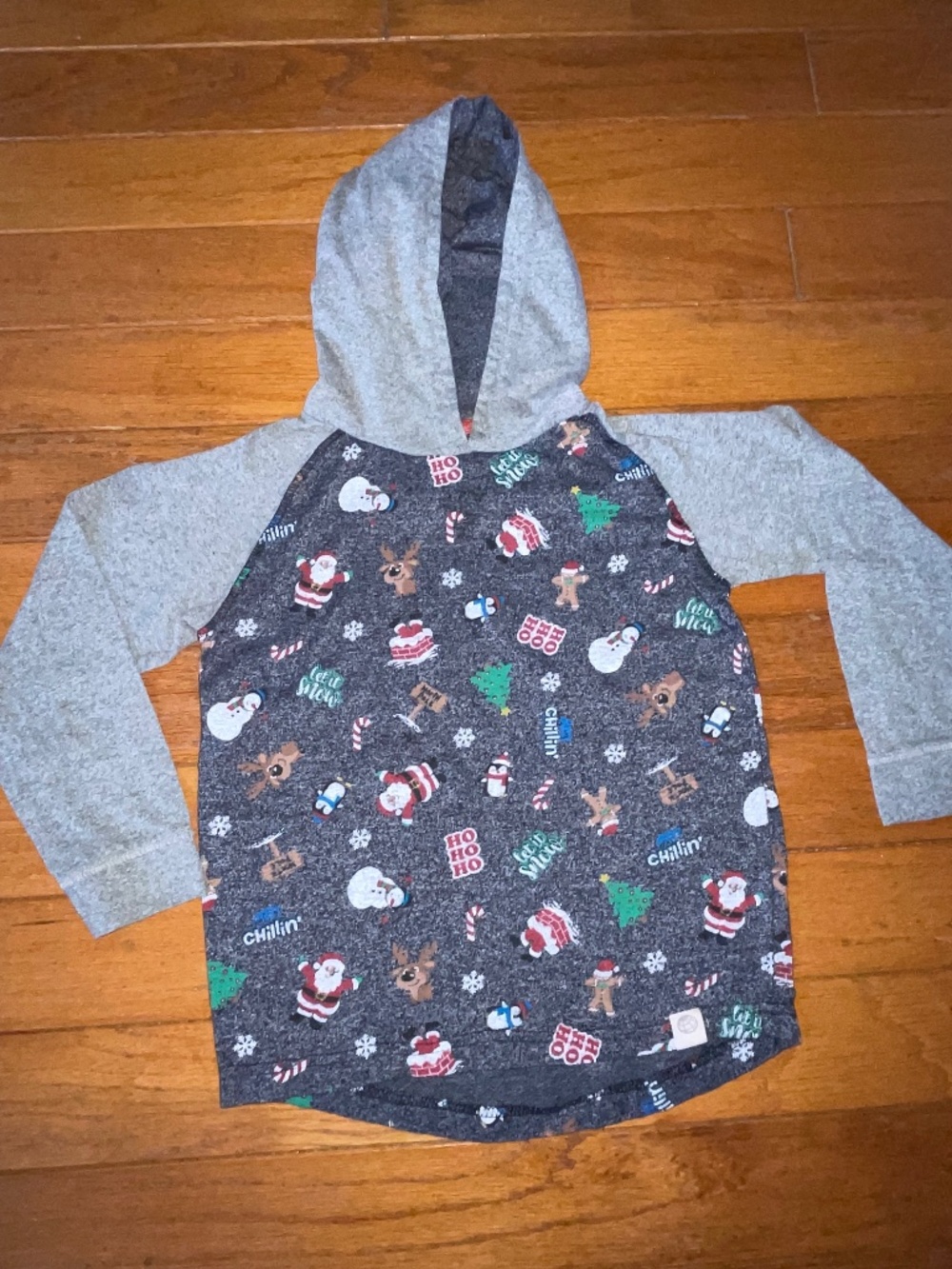 Christmas santa hoodie shirt